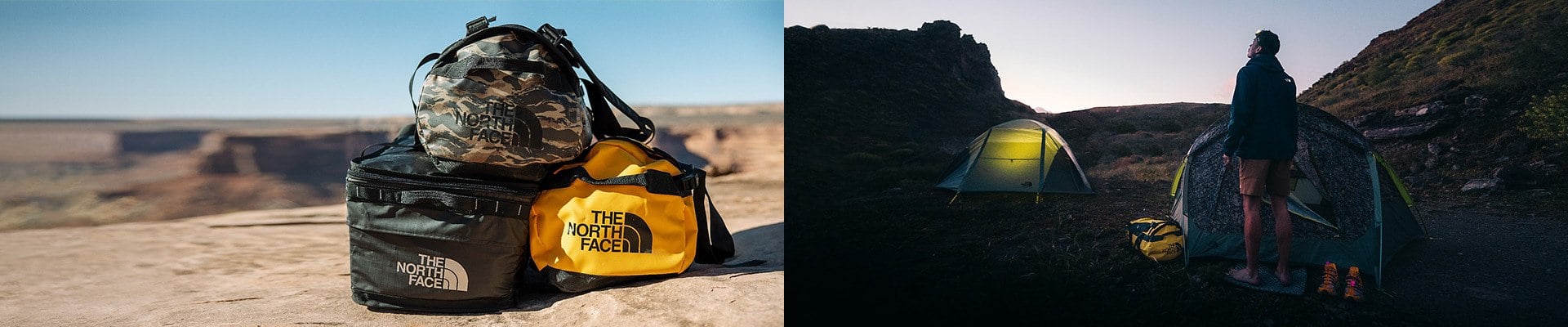Duffels bags The North Face et campement