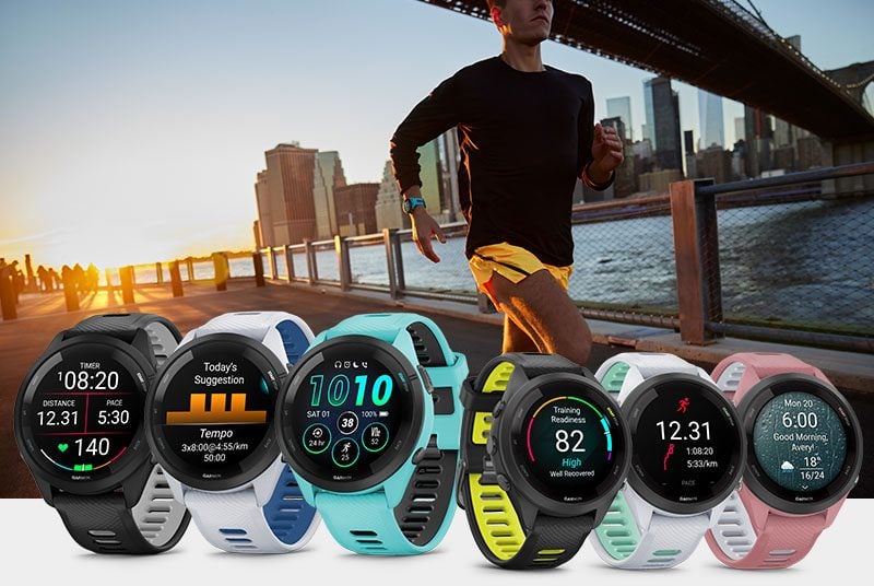modèles de montres Forerunner de chez Garmin