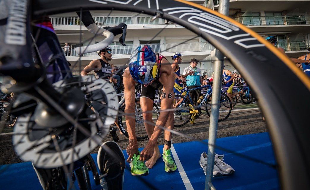 Transition triathlon pied nu