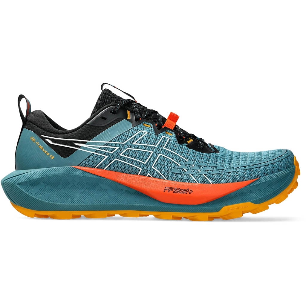 Chaussure de trail Asics Gel-Trabuco, stabilité renforcée pour terrains techniques
