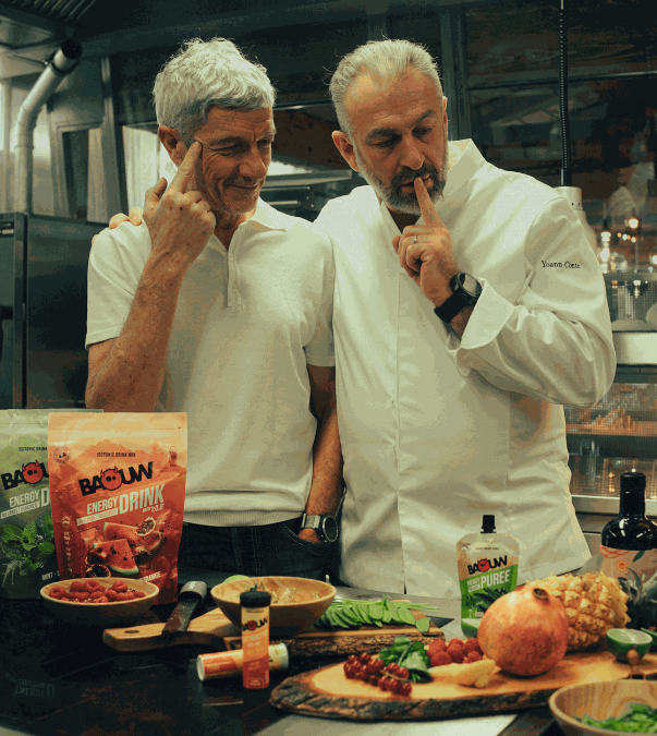 Benoit et Yoann cuisine (1) chef étoilé yoann Conte et Baouw