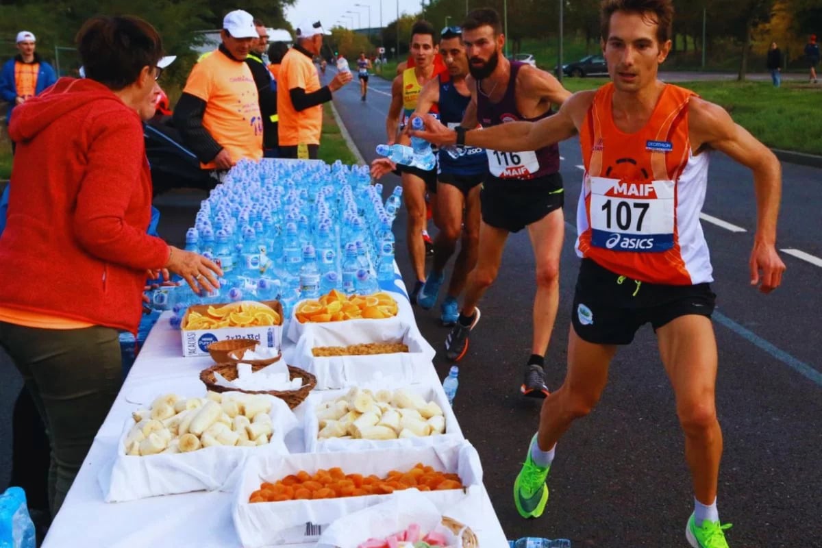 marathon hydratation ravitaillement