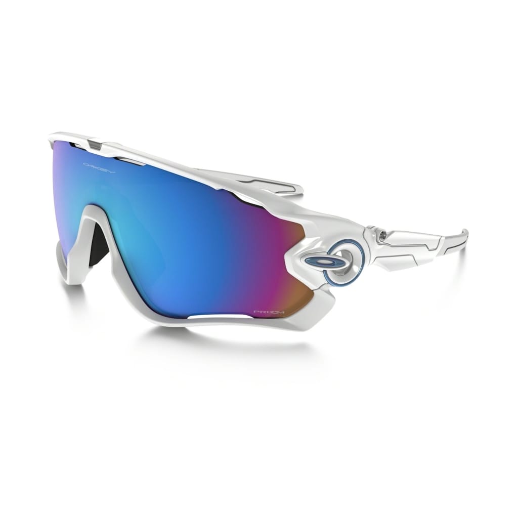 Jawbreaker prizm snow oakley sunglasses white - unisex model