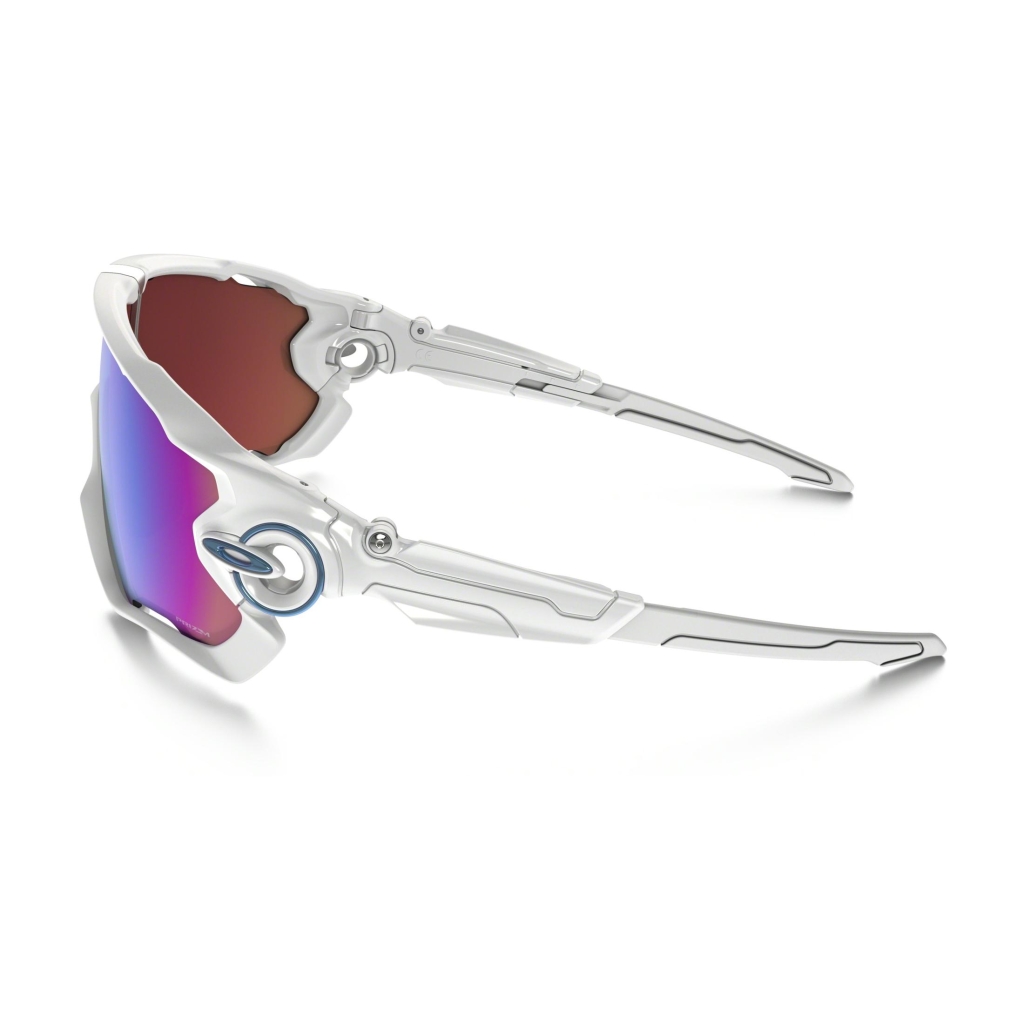 Jawbreaker prizm snow oakley sunglasses white - unisex model