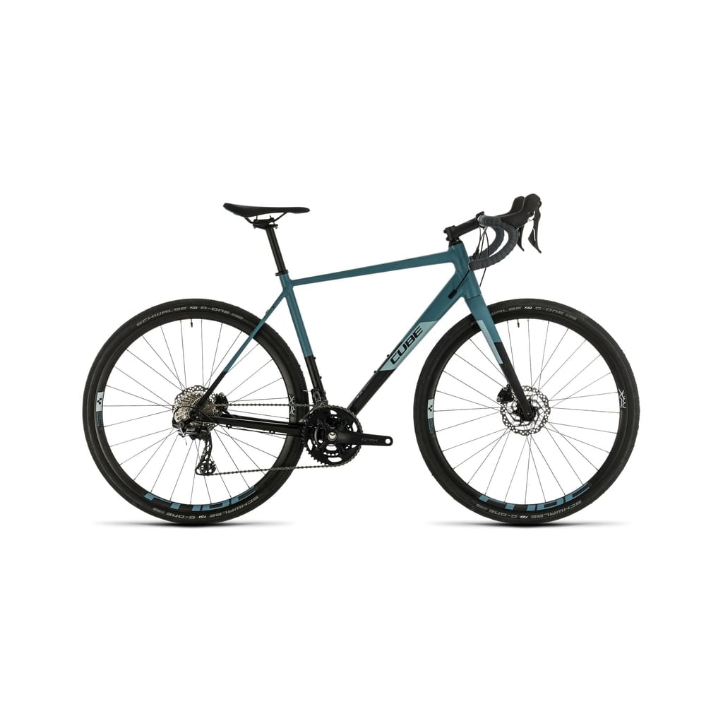 MTB Cube Nuroad Race Schwarz und Graublau 2020
