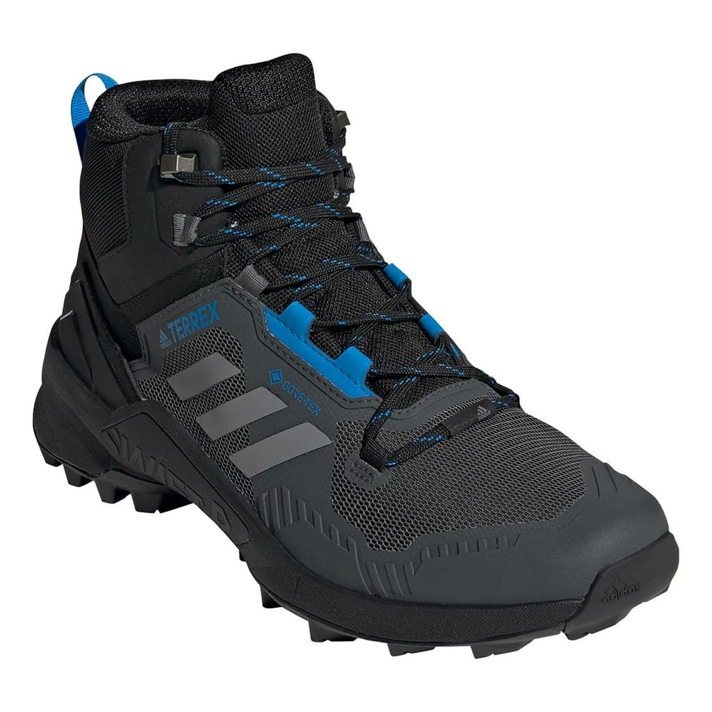 Adidas Terrex Swift R3 Mid Gore-Tex Grey. Black. Blue | Pope