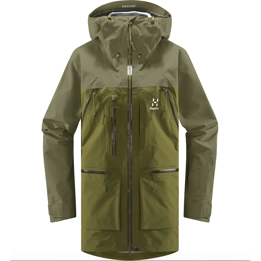 Haglofs Vassi Gore-Tex Pro Jacket Olive Green.Thyme Green | Lepape