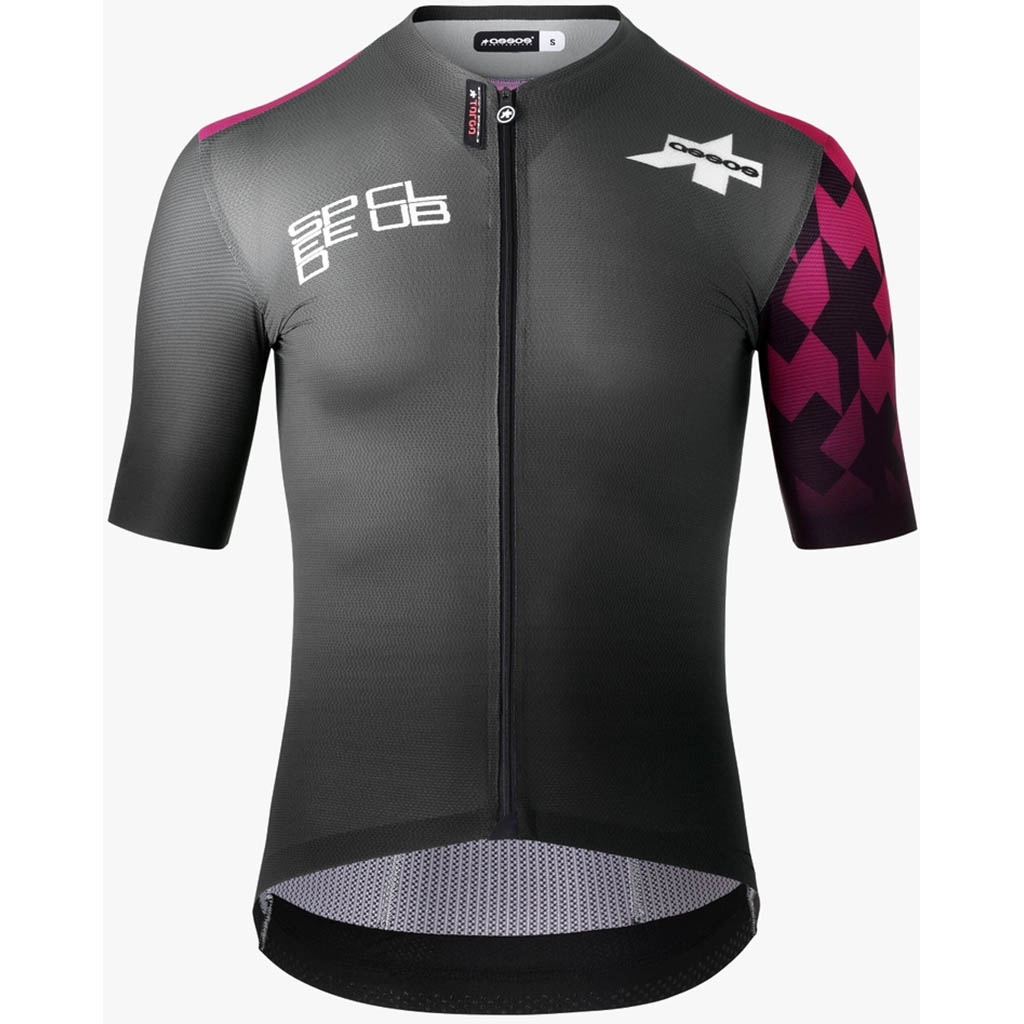 Assos RS Jersey Targa SpeedClub schwarz: Radtrikot für Herren