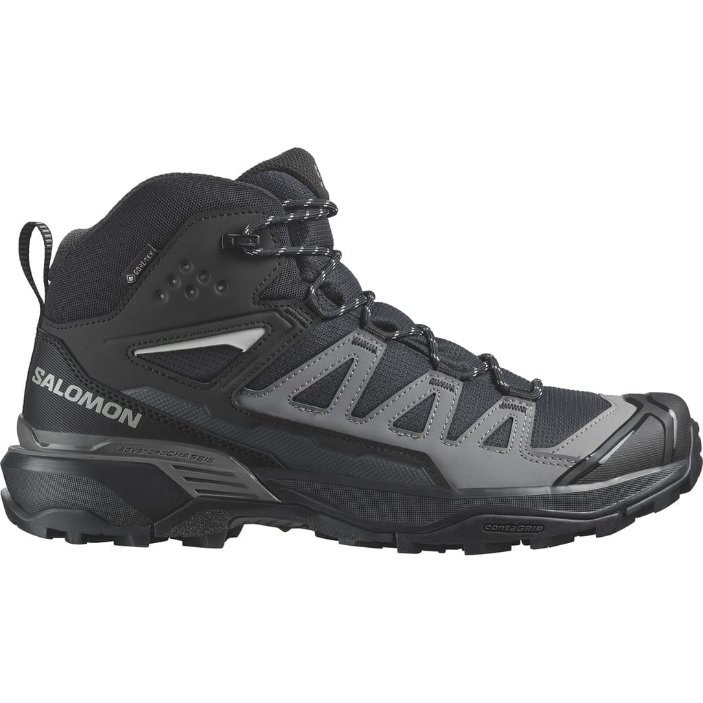 Platepia salomon用 X Ultra 360 Mid Gore-Tex-Black/Magnet/Pewter-Salomon | Lepape