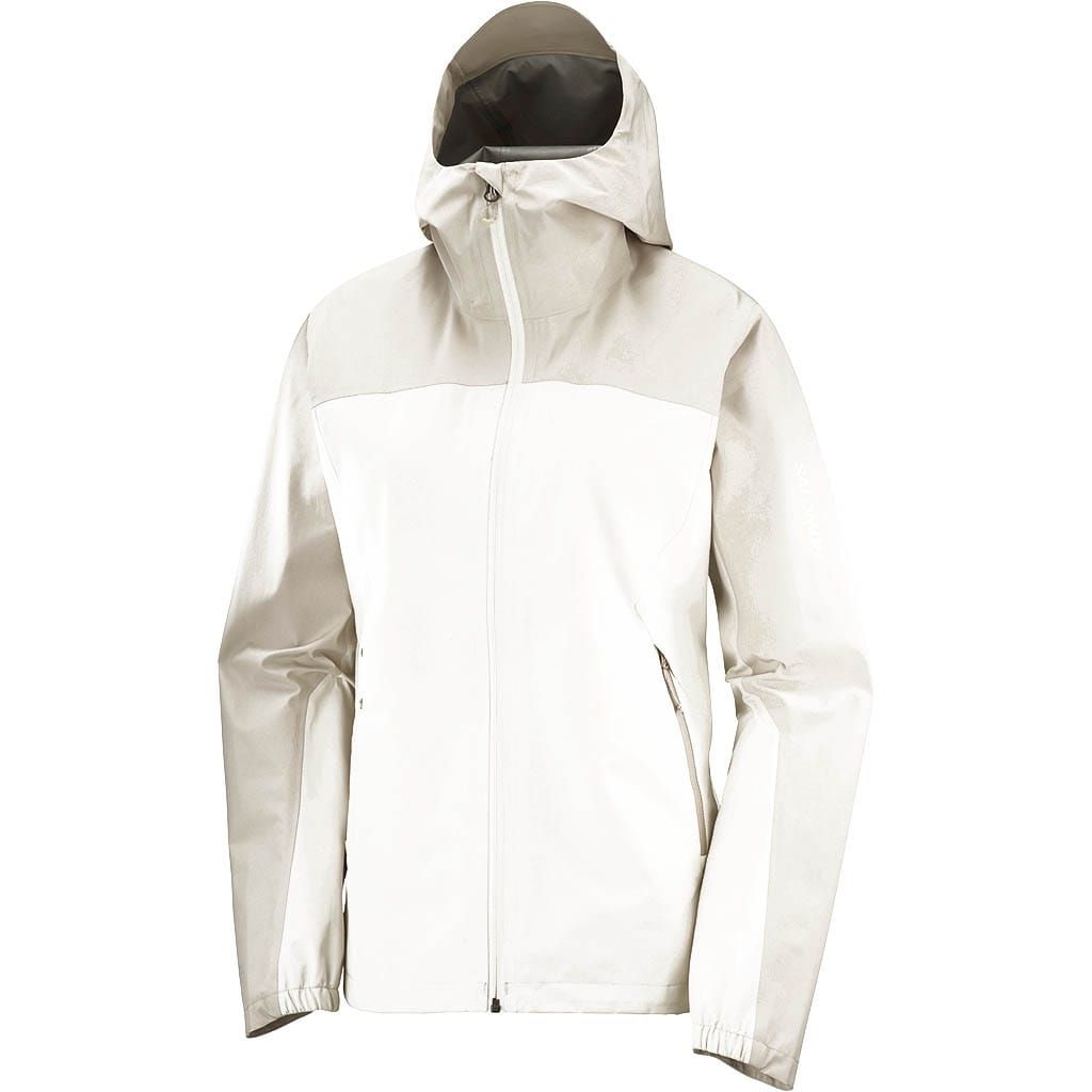 Salomon Outline Gore-Tex 2.5L Jacket Rainy Day.Plaza Taupe | Lepape