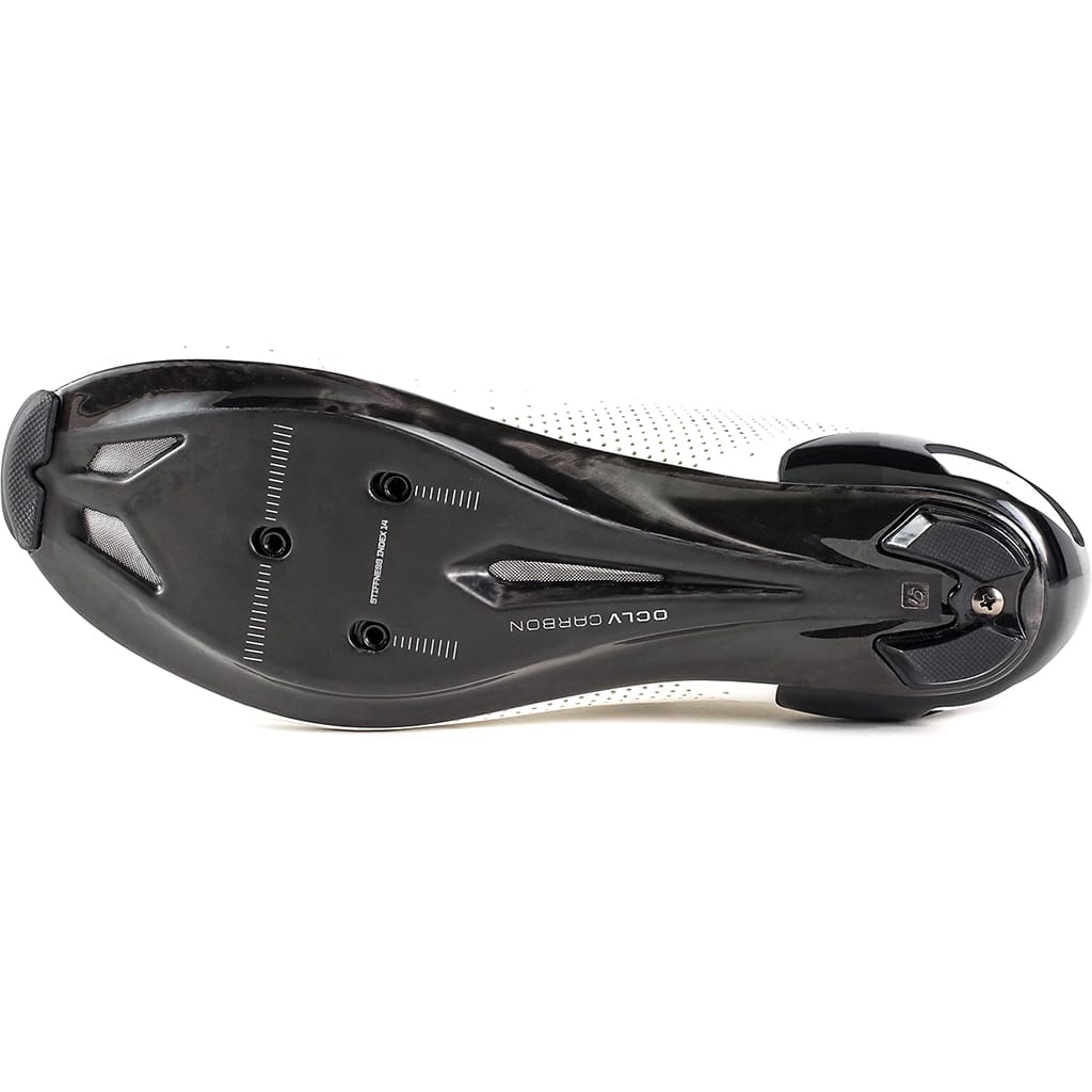 Bontrager xxx road white white: unisex road cycling shoe