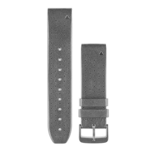 Garmin Bracelet Quick Release/ 20mm/ Cuir Italien/ Noir Noir