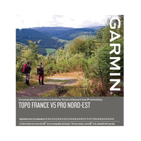 Garmin TOPO France v5 PRO Nord-Est 