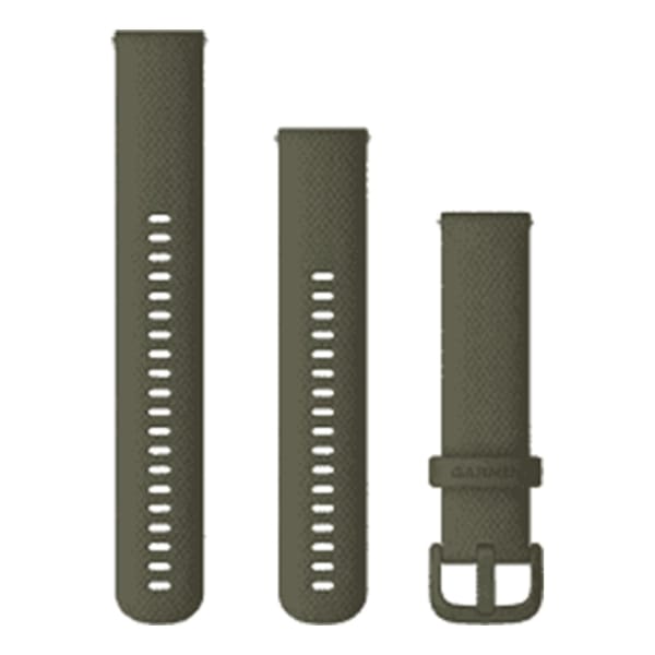 Garmin Bracelet Quick Release/ 20mm/ Silicone/ Kaki Caqui