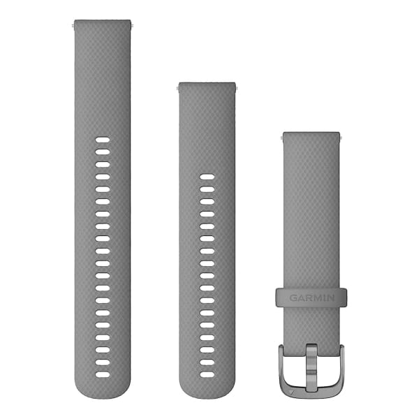 Garmin Bracelet Quick Release/ 20mm/ Silicone/ Noir Zwart