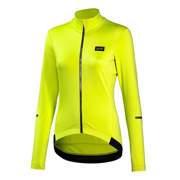 Gore Wear Progress Thermo Jersey Womens Neon Yellow Donne GIALLO
