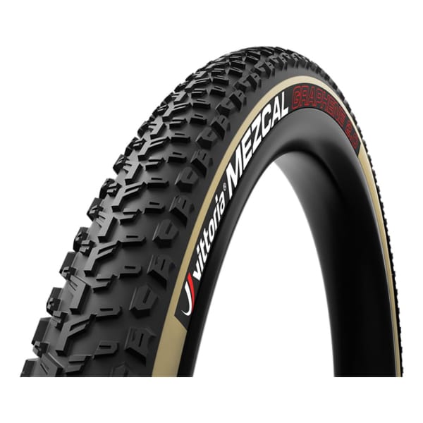 Vittoria Pneu Mezcal Flancs Beige 29””x2.35 TLR G2 Flancs Beiges Zwart