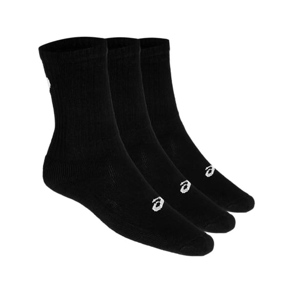 Asics Pack de 3 Paires de chaussettes Crew Zwart