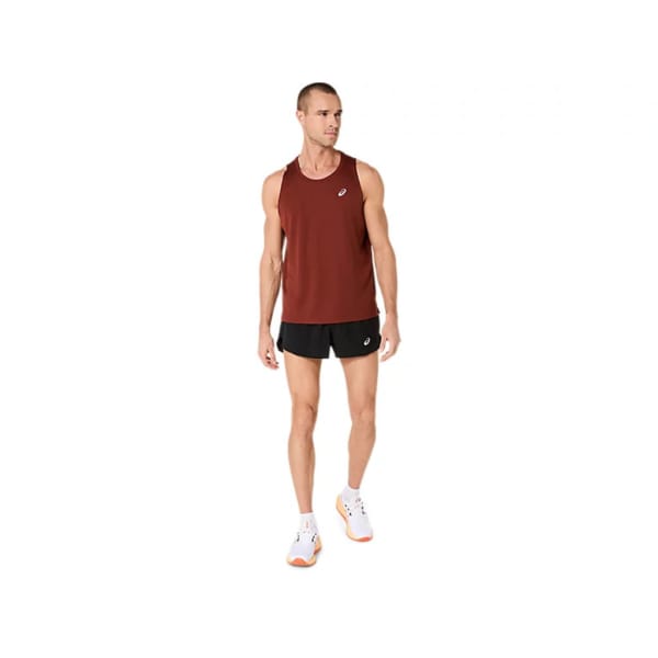 Asics Asics Core Singlet Homme Rouge
