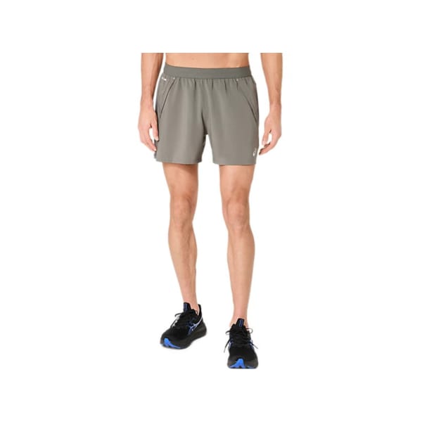 Asics Road 5In Short Homme Gris
