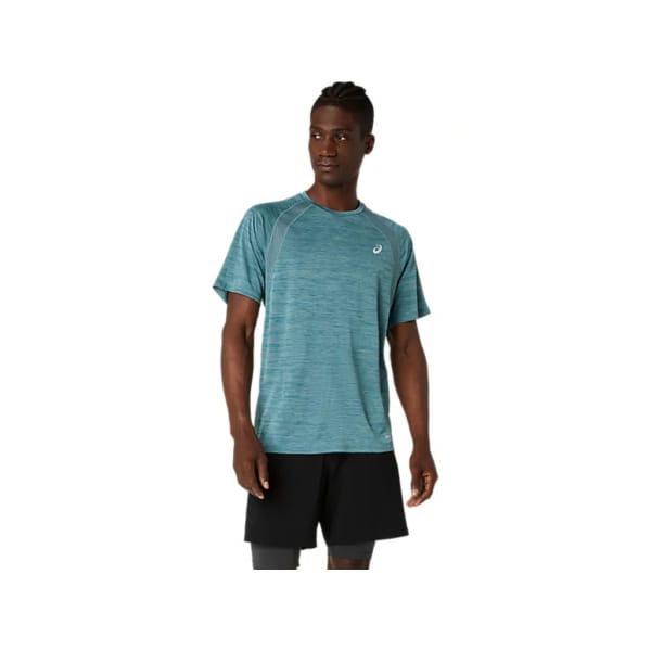 Asics Road Ss Top Homme Vert