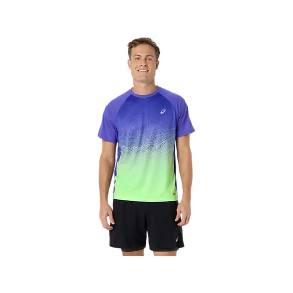 Asics Road Fade Top Mann Blau
