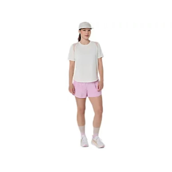 Asics Road Ss Top Femme Beige