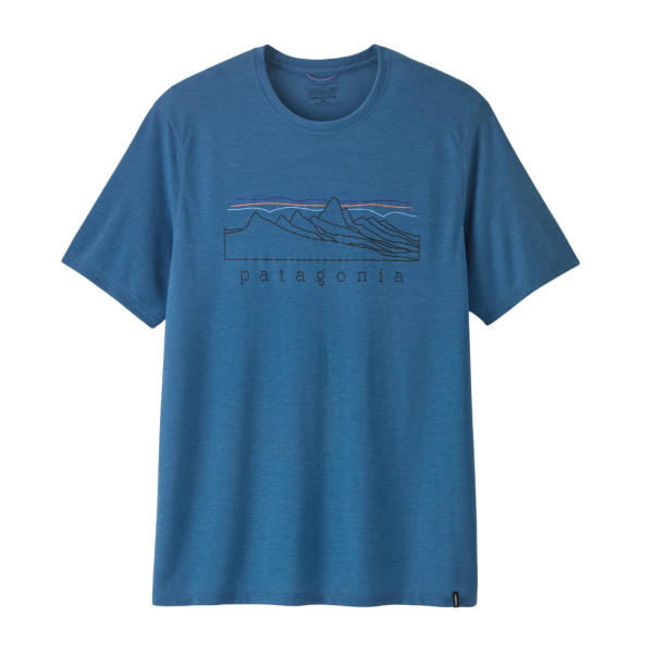 Patagonia Cap Cool Trail Shirt - Stratapeaks Mann Blau