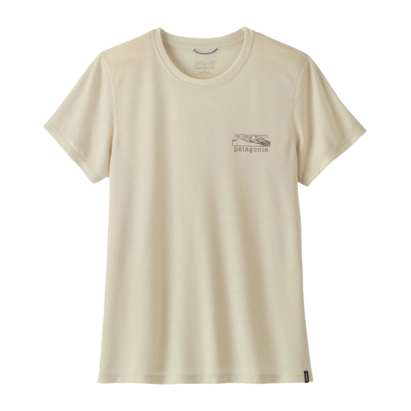 Patagonia Cap Cool Trail Shirt - Stratapeaks Vrouwen Beige