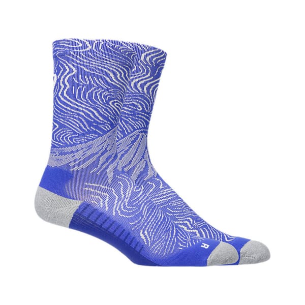 Asics Fujitrail Graphic Crew Sock Blue
