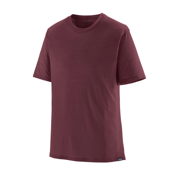 Patagonia Cap Cool Merino Blend Shirt Homme Bordeaux