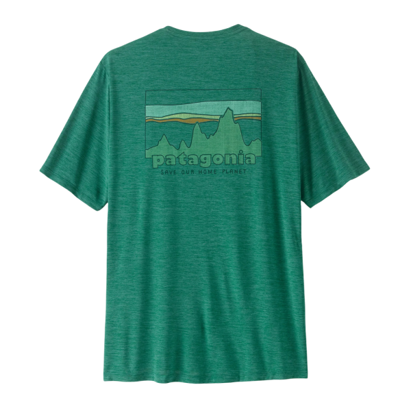 Patagonia Cap Cool Daily Shirt - 73 Skyline Vert Hombre 