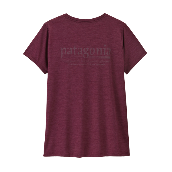 Patagonia Cap Cool Daily Shirt - Hut Tripper Women Bordeaux
