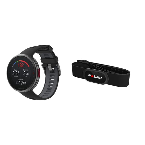 Polar Vantage V2 Noir Pack HR Nero