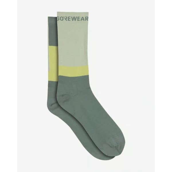 Gore Wear Essential Block Socks Green