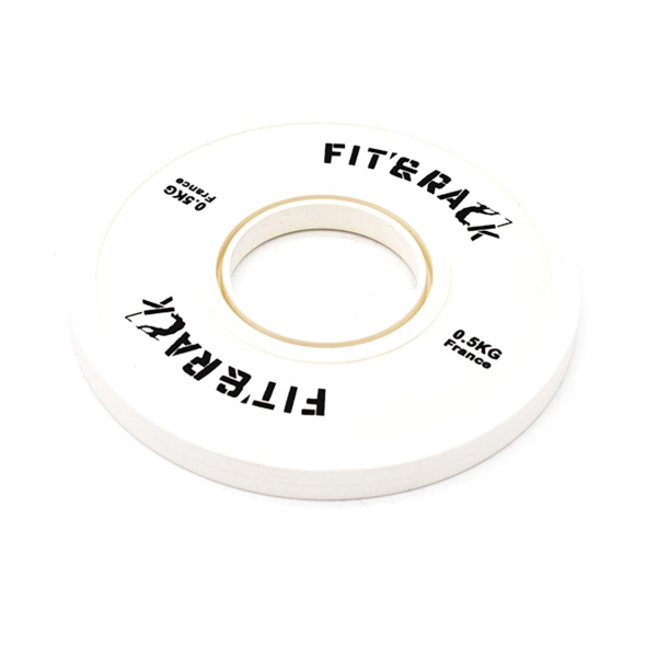 Fit&rack POIDS ADDITIONNEL JOINTE 0/5KG (BLANC) 