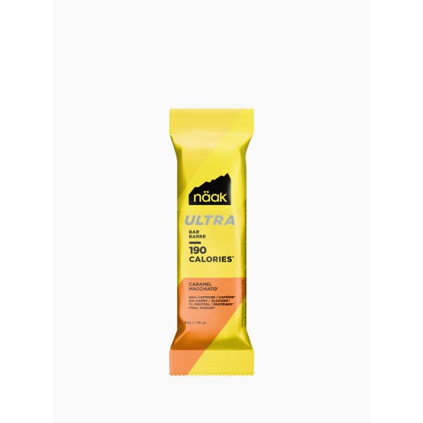 Naak Barre Cafféinée Ultra Energy - Caramel Macchiato 50g 