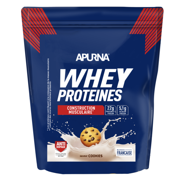 Apurna Whey protéines Cookies - Doypack 720 g 