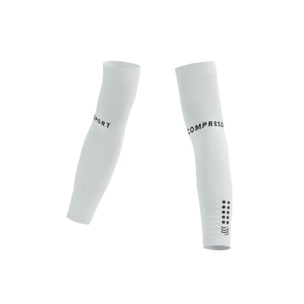 Compressport Armforce Bianco