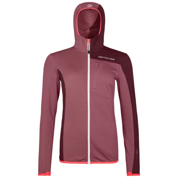 Ortovox Fleece Light Grid Hooded Jacket Women 
