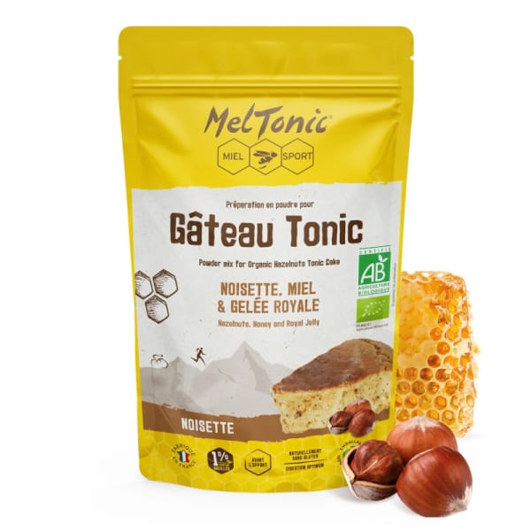 Meltonic Gâteau Tonic Bio - Noisette 400g 