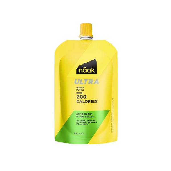 Naak Purée Ultra Energy - Pomme & Sirop d'Érable 90g YELLOW