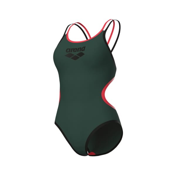 Arena W Arena One Double Cross Back One Piece Femme Noir