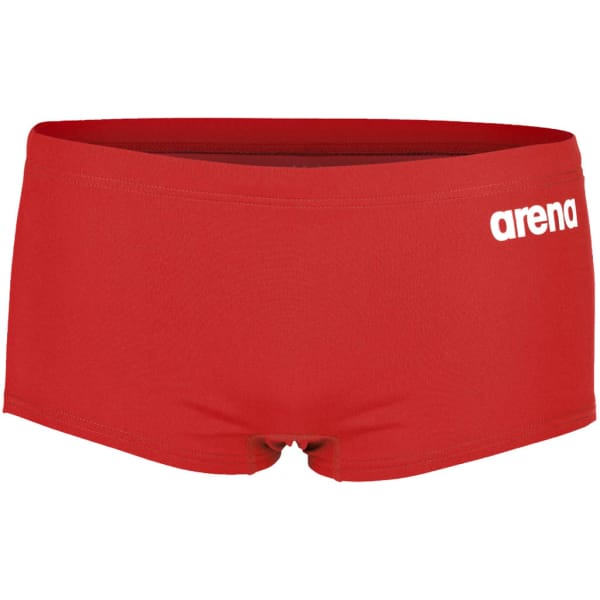 Arena Team Swim Low Waist Short Solid Man Red