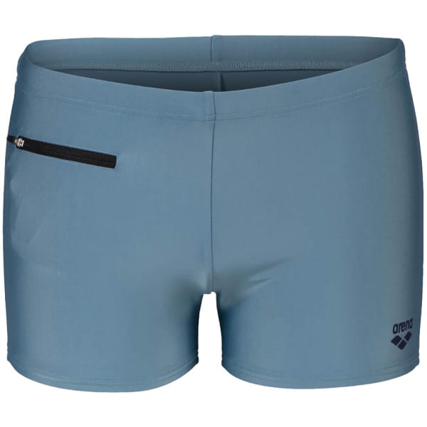 Arena Zip Swim Short Mann Grau