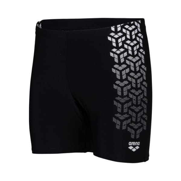 Arena MenS Arena Kikko V Swim Mid Jammer Graphic Mann Schwarz