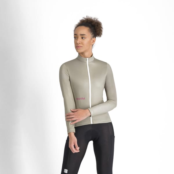 Sportful Maillot Thermal W Femme Vert d'eau