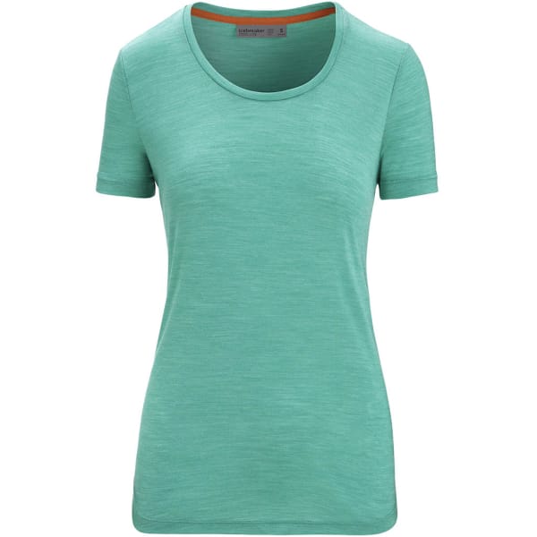 Icebreaker Sphere II Short Sleeve Scoop Shirt Women Turquoise