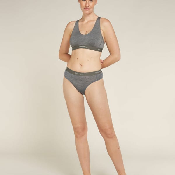 Icebreaker 125 Cool-Lite Sprite Hipster Vrouwen Grijs