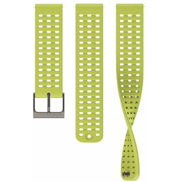 Suunto 22 ATH2 SILICONE STRAP LIGHT LIME S+M Jaune